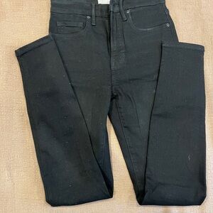 Tall Black High-Rise Skinny Jeans